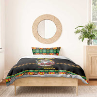 Jamaica Christmas Bedding Set Most Likely To Smoke With Santa - Wonder Print Shop