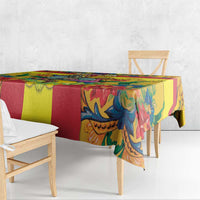 Italy Sicily Tablecloth Gorgoneion Baroque Patterns - Wonder Print Shop