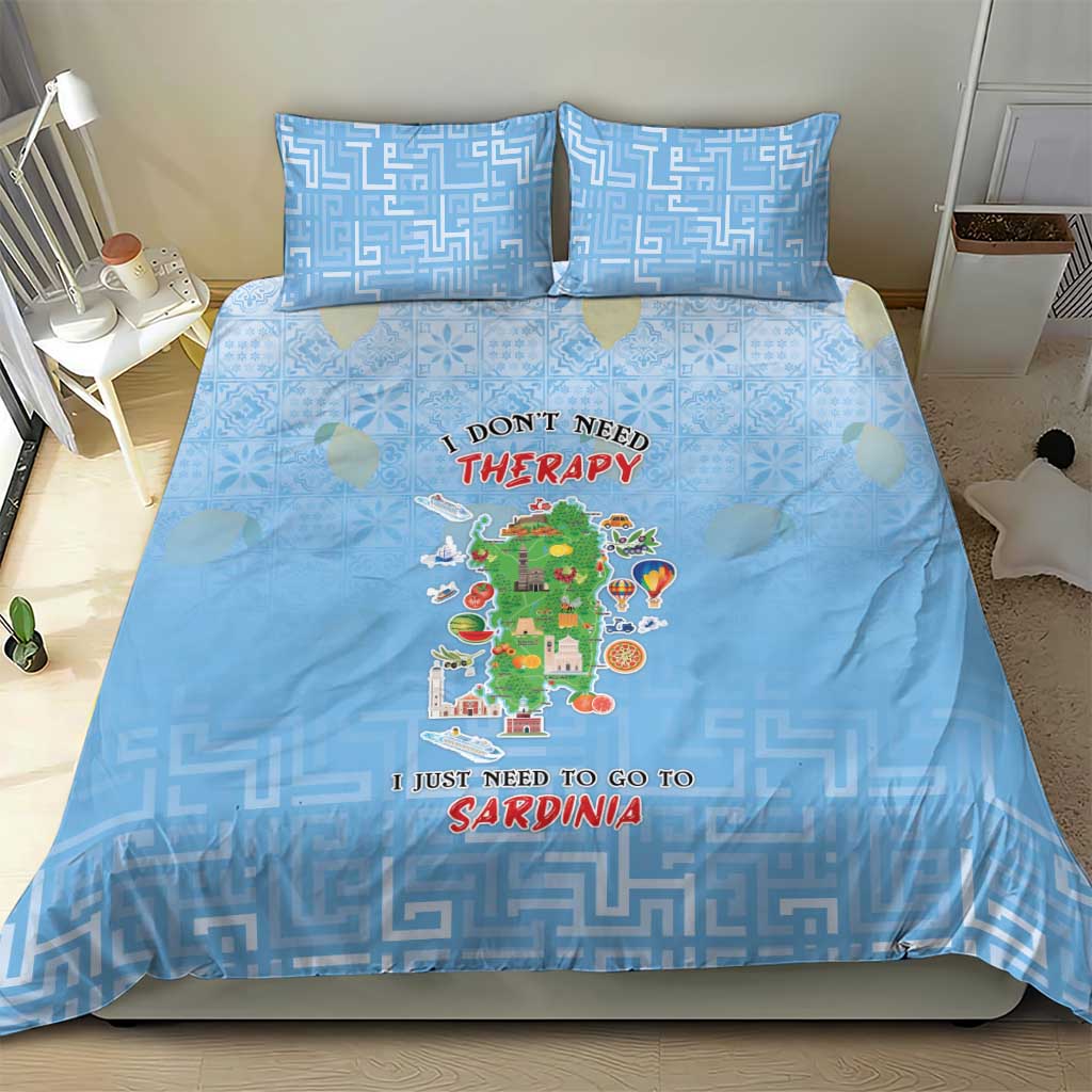 Italy Sardinia Bedding Set I Don't Need Therapy - Wonder Print Shop