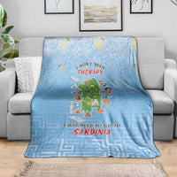 Italy Sardinia Blanket I Don't Need Therapy - Wonder Print Shop