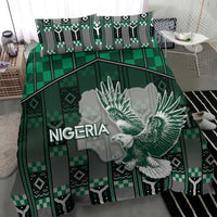 Nigeria Bedding Set Eagle With Tribal Patterns