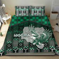 Nigeria Bedding Set Eagle With Tribal Patterns