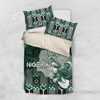 Nigeria Bedding Set Eagle With Tribal Patterns