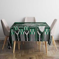 Nigeria Tablecloth Eagle With Tribal Patterns