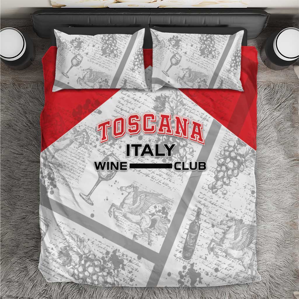 Italy Tuscany Bedding Set Toscana Wine Club - Wonder Print Shop