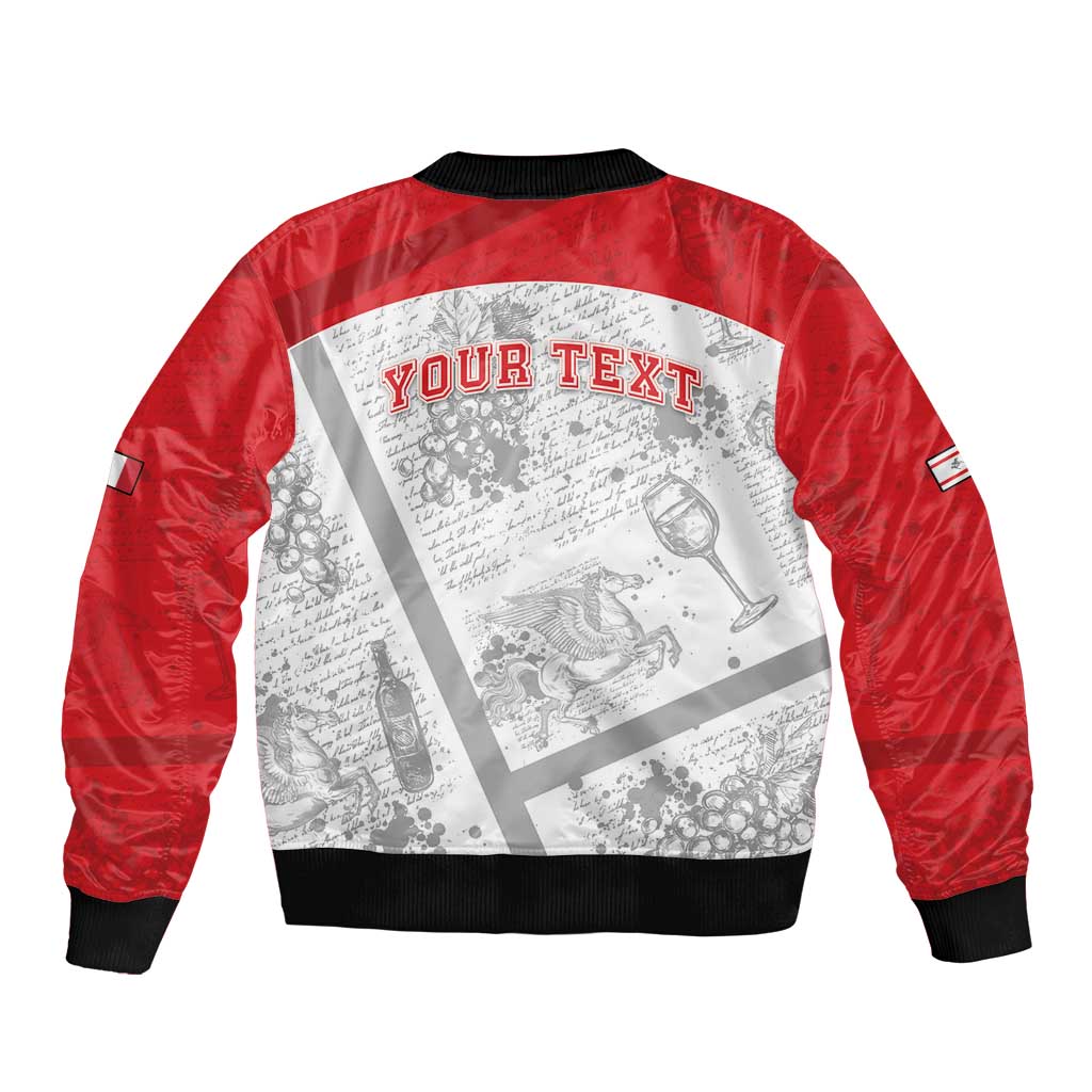 Personalized Italy Tuscany Bomber Jacket Toscana Wine Club - Wonder Print Shop