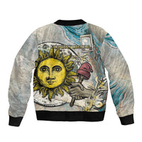 Argentina Bomber Jacket Sol De Mayo Retro Style - Wonder Print Shop
