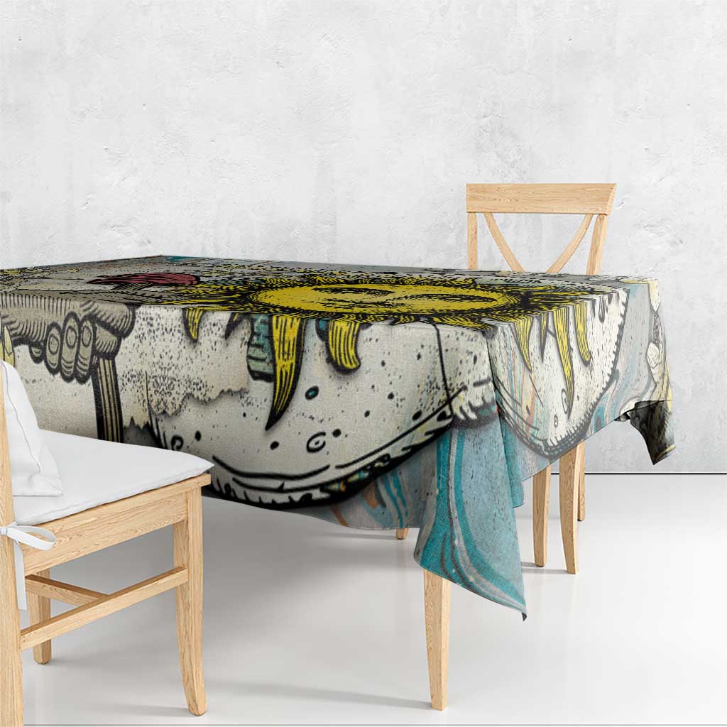 Argentina Tablecloth Sol De Mayo Retro Style - Wonder Print Shop