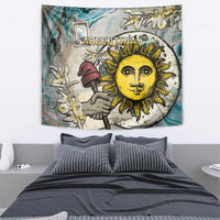 Argentina Tapestry Sol De Mayo Retro Style - Wonder Print Shop