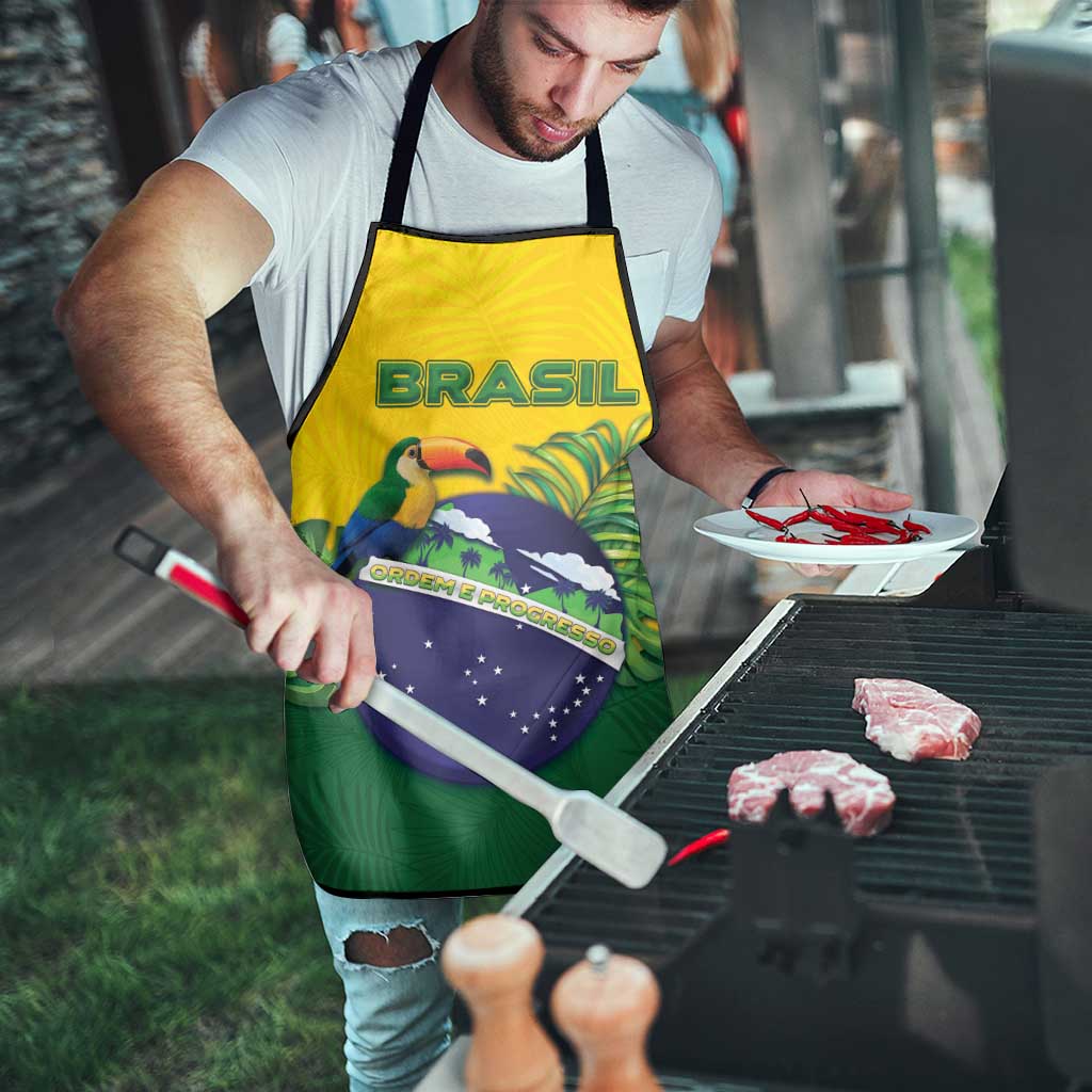 Brazil Apron Toco Toucan Tropical Vibes - Wonder Print Shop
