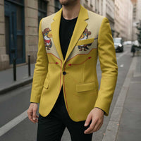 Western Yoke Blazer Toucan Cowboy Style - Wonder Print Shop