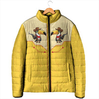 Western Yoke Padded Jacket Toucan Cowboy Style - Wonder Print Shop
