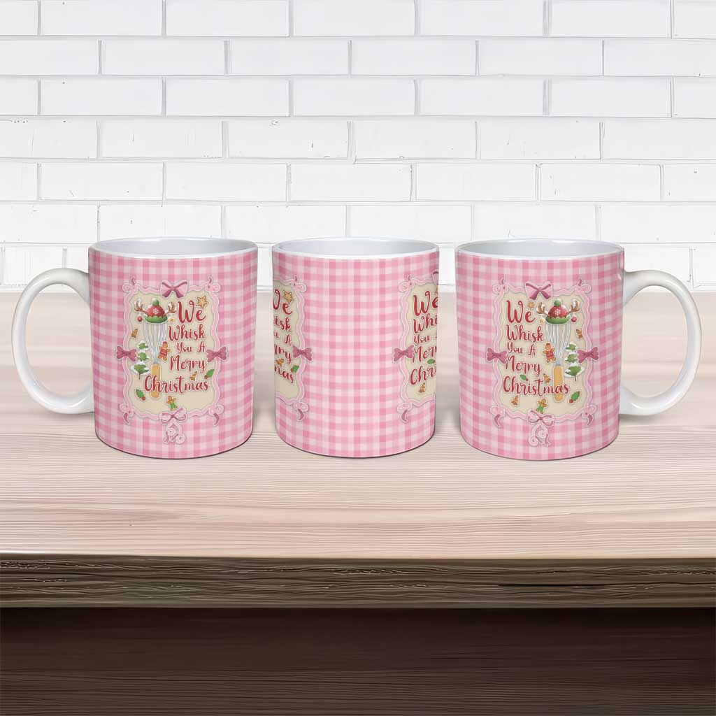 We Whisk You A Merry Christmas Ceramic Mug Cute Style - Wonder Print Shop
