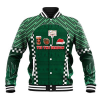 Basketball Christmas Baseball Jacket Tis The Season - Wonder Print Shop