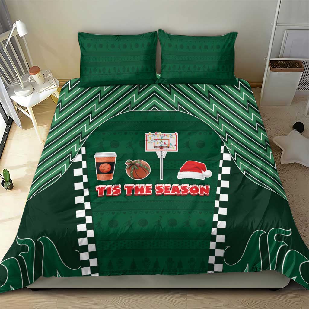Basketball Christmas Bedding Set Tis The Season - Wonder Print Shop