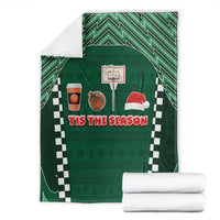 Basketball Christmas Blanket Tis The Season - Wonder Print Shop