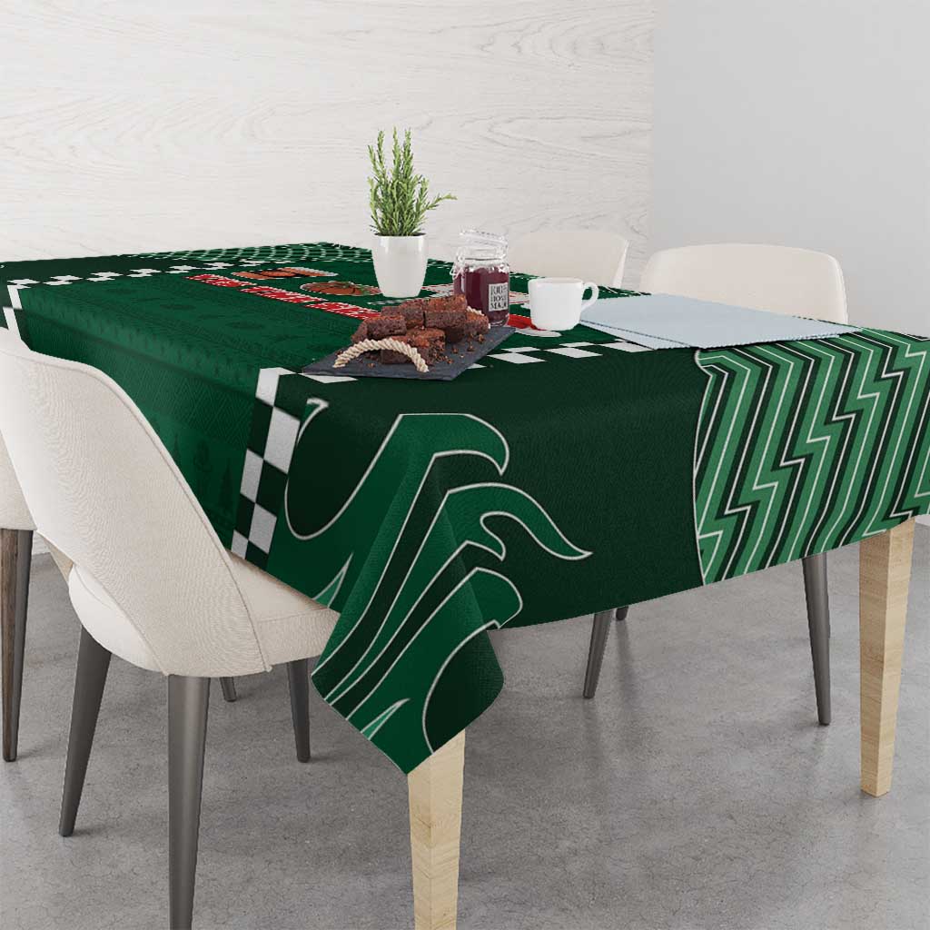 Basketball Christmas Tablecloth Tis The Season - Wonder Print Shop