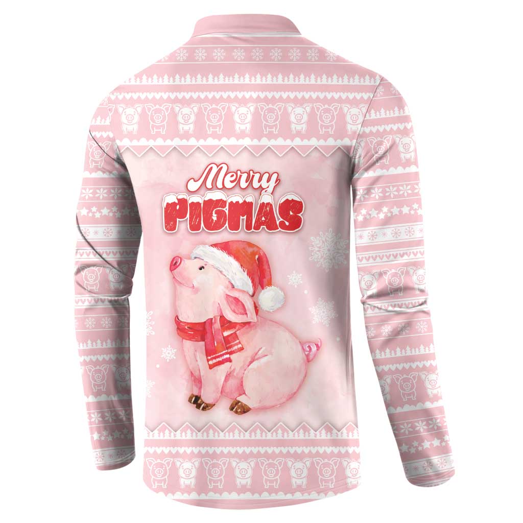 Merry Pigmas Button Sweatshirt Is It Too Late To Be Nice - Wonder Print Shop
