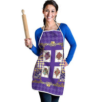 Zodiac Signs Apron The Air Element Baroque Diamonds Card