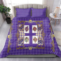 Zodiac Signs Bedding Set The Air Element Baroque Diamonds Card