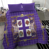 Zodiac Signs Bedding Set The Air Element Baroque Diamonds Card