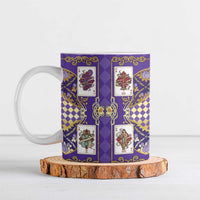 Zodiac Signs Ceramic Mug The Air Element Baroque Diamonds Card