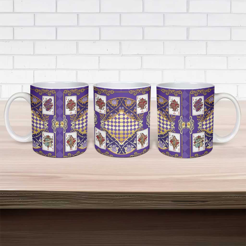 Zodiac Signs Ceramic Mug The Air Element Baroque Diamonds Card