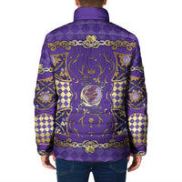 Zodiac Signs Padded Jacket The Air Element Baroque Diamonds Card