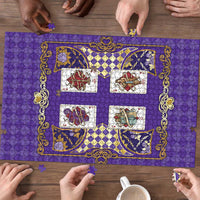 Zodiac Signs Puzzle The Air Element Baroque Diamonds Card