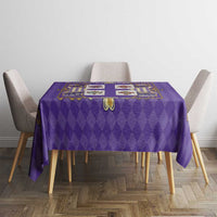 Zodiac Signs Tablecloth The Air Element Baroque Diamonds Card