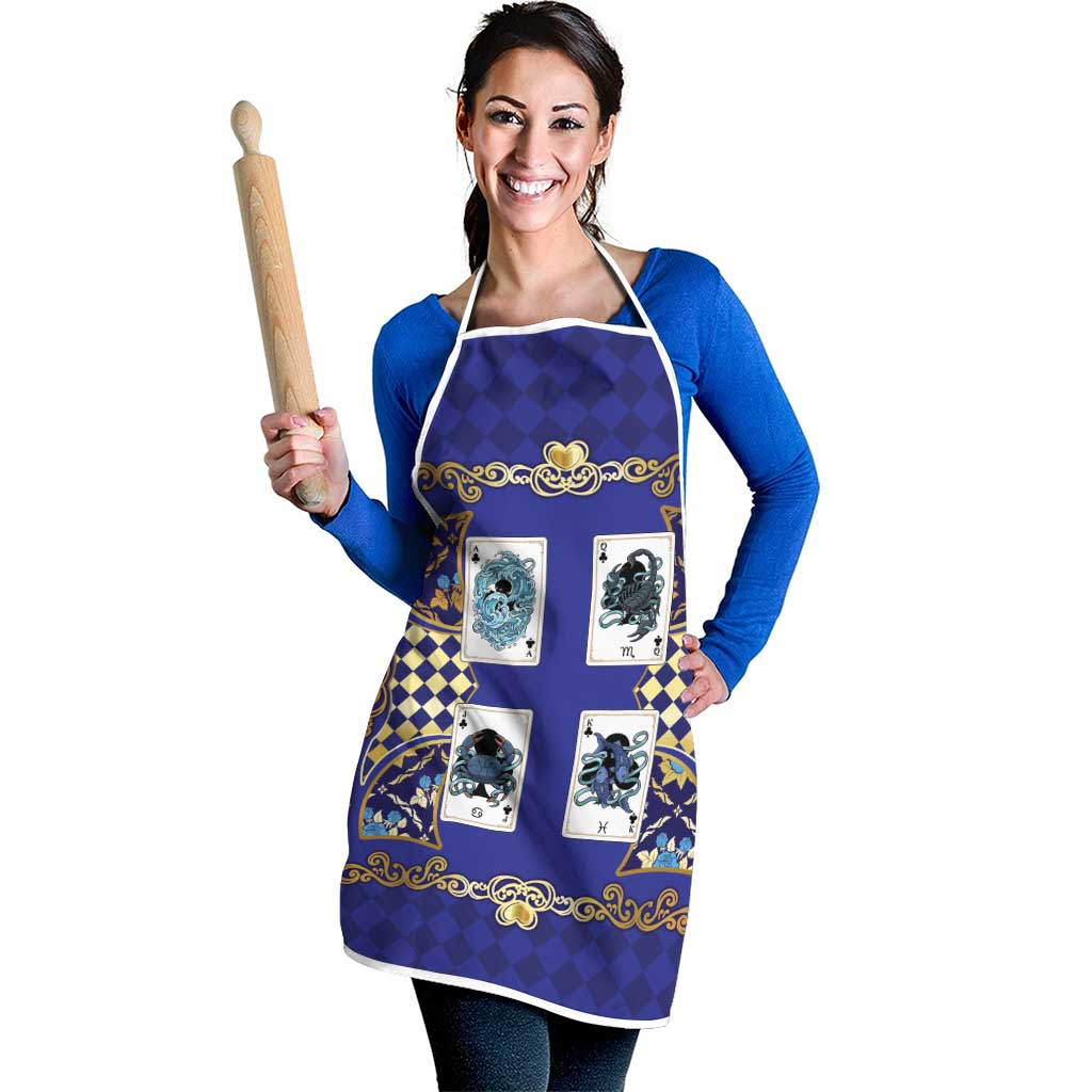 Zodiac Signs Apron The Water Element Baroque Clubs Card