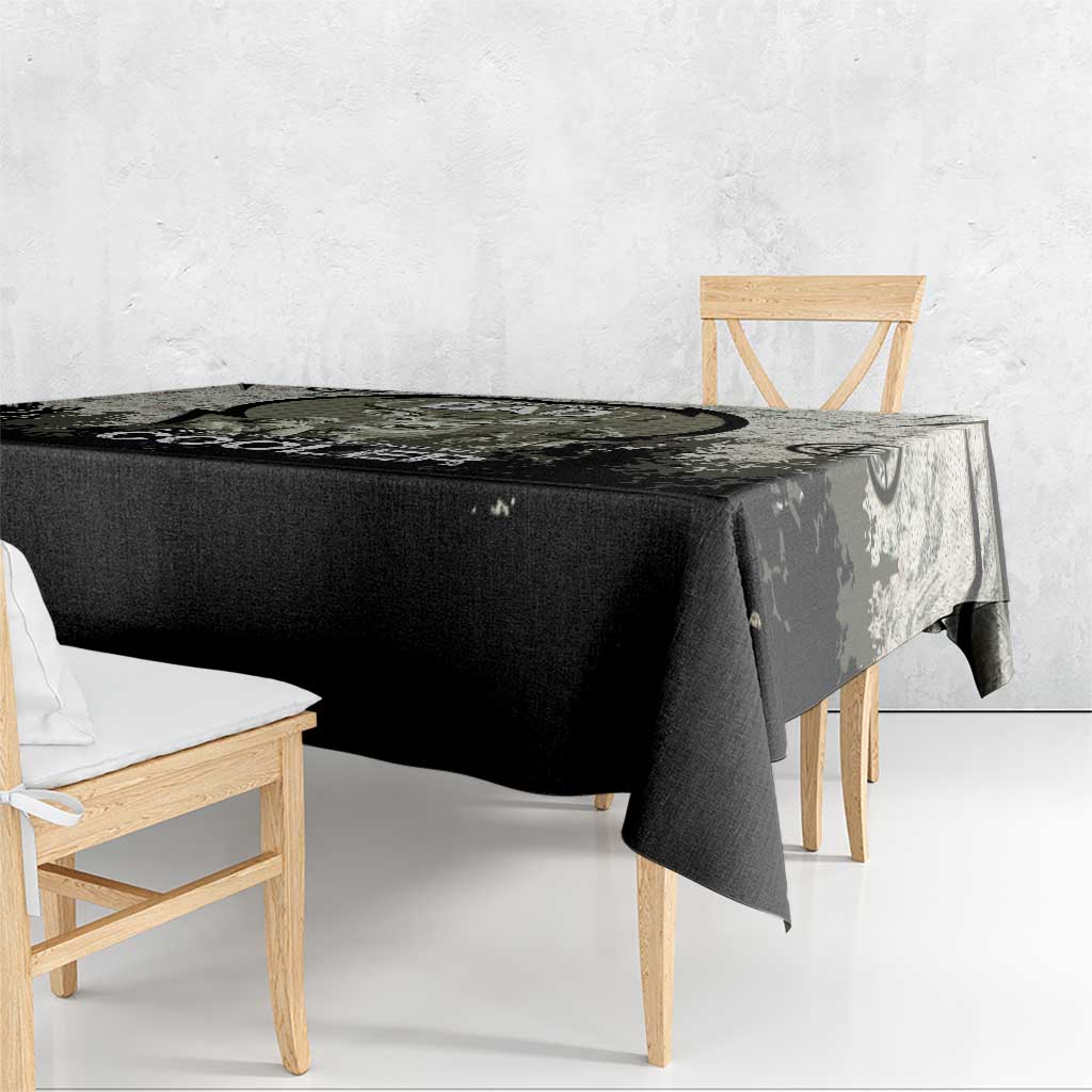 Deer Hunting Fathers Day Tablecloth Best Dad Ever