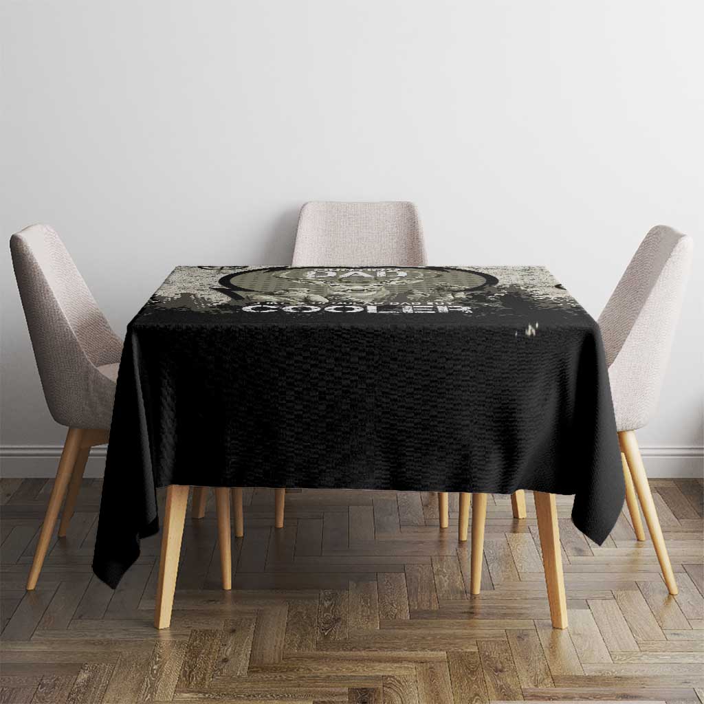 Deer Hunting Fathers Day Tablecloth Best Dad Ever