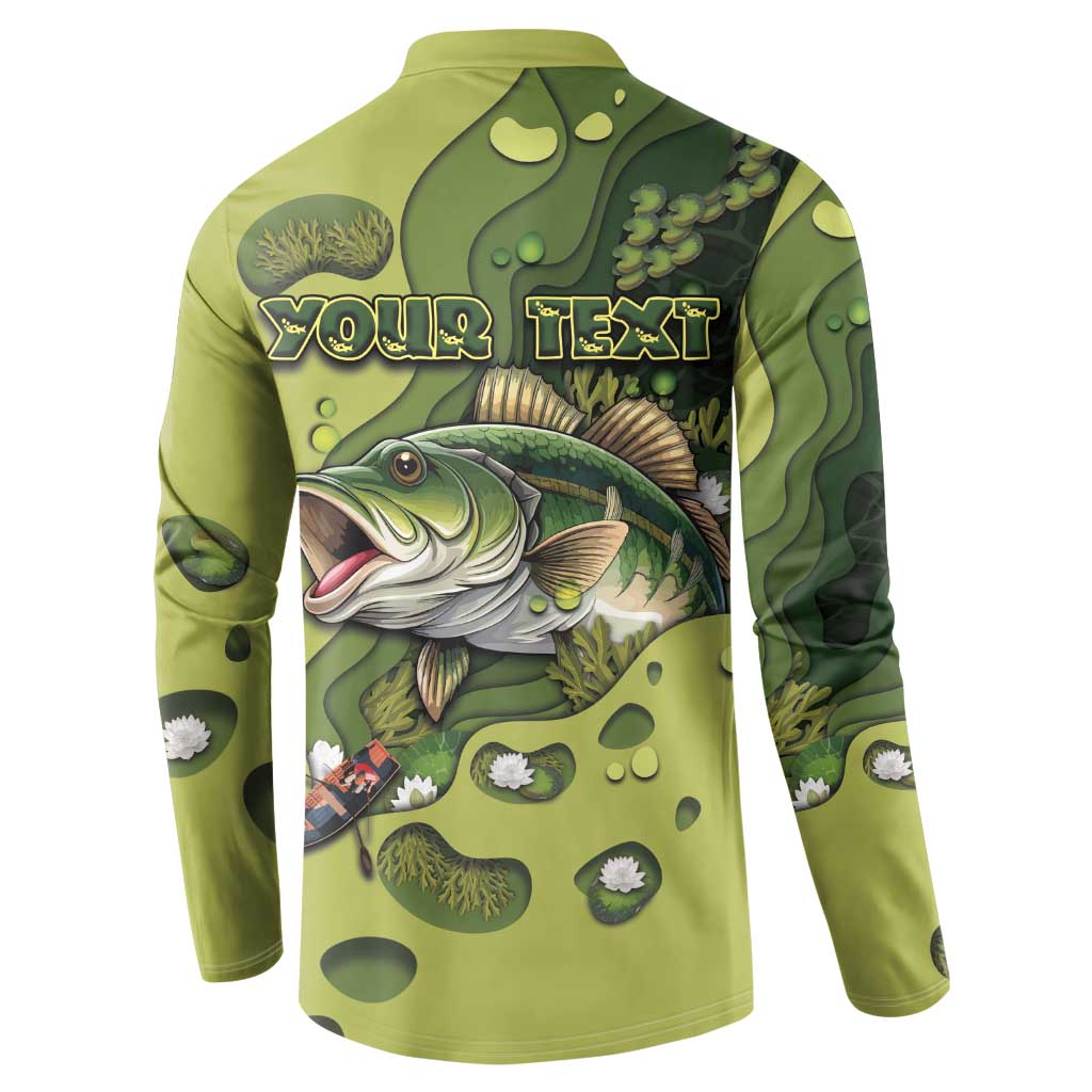 Personalized Fishing Button Sweatshirt Reely Lures Me In - Wonder Print Shop