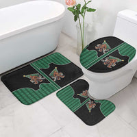 Western Yoke Bathroom Set Bigfoot Xmas Cowboy Style - Wonder Print Shop