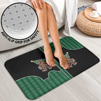Western Yoke Bathroom Set Bigfoot Xmas Cowboy Style - Wonder Print Shop