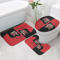Western Yoke Bathroom Set Santa Cowboy Style - Wonder Print Shop