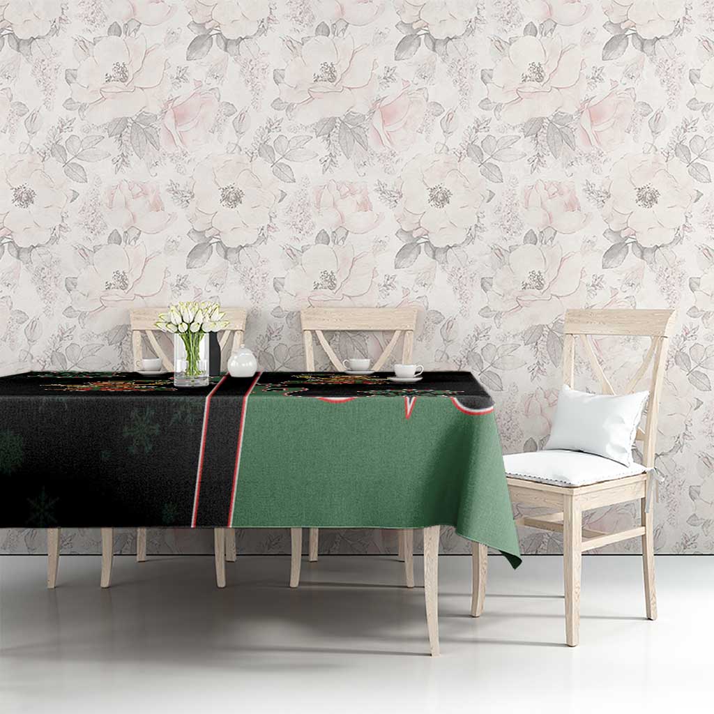 Western Yoke Tablecloth Elves Cowboy Style - Wonder Print Shop