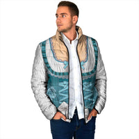 Oktoberfest Padded Jacket Dirndl Retro Style - Wonder Print Shop