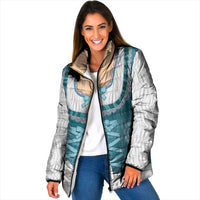Oktoberfest Padded Jacket Dirndl Retro Style - Wonder Print Shop