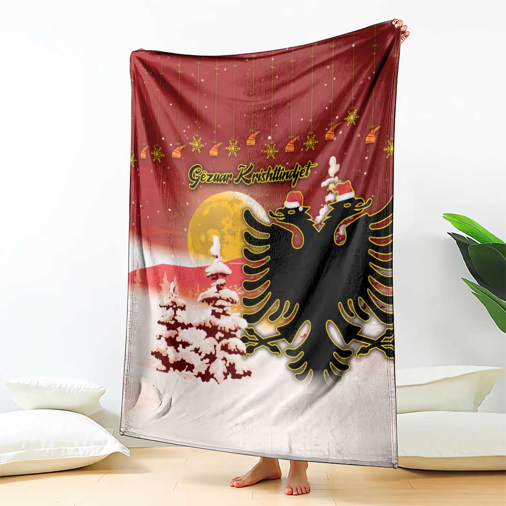 Albania Christmas Blanket Gezuar Krishtlindjet - Wonder Print Shop