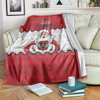 Austria Christmas Blanket Santa Is Favorite Austrian - Wonder Print Shop