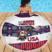 Have Ameri Christmas USA Beach Blanket Such a Cute Baby Eagle Boop