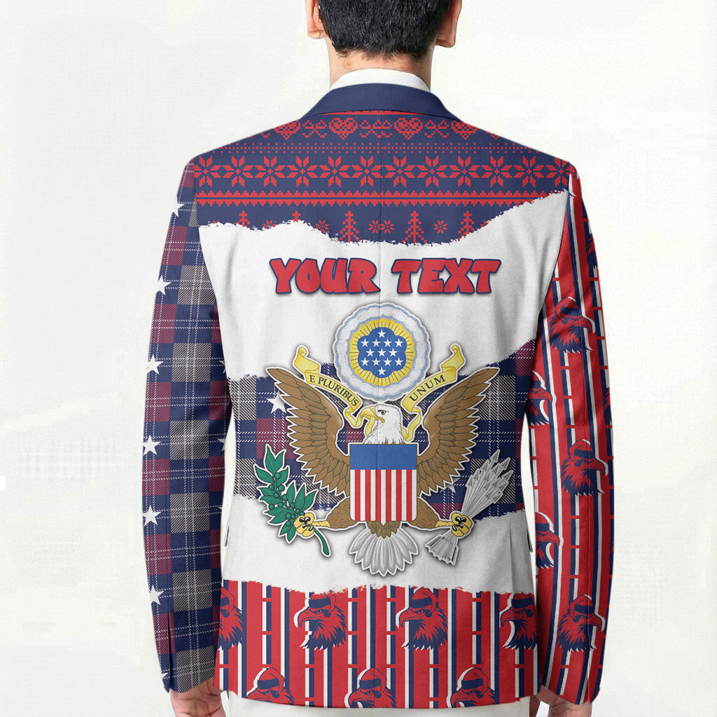 Personalized Have Ameri Christmas USA Blazer Such a Cute Baby Eagle Boop