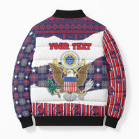 Personalized Have Ameri Christmas USA Bomber Puffer Jacket Such a Cute Baby Eagle Boop