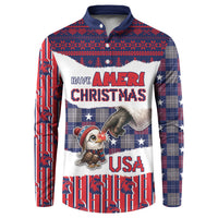 Personalized Have Ameri Christmas USA Button Sweatshirt Such a Cute Baby Eagle Boop