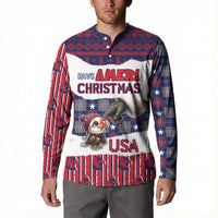 Personalized Have Ameri Christmas USA Button Sweatshirt Such a Cute Baby Eagle Boop