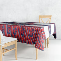 Have Ameri Christmas USA Tablecloth Such a Cute Baby Eagle Boop
