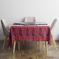Have Ameri Christmas USA Tablecloth Such a Cute Baby Eagle Boop