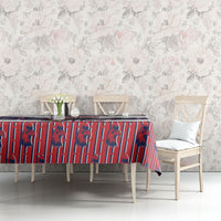 Have Ameri Christmas USA Tablecloth Such a Cute Baby Eagle Boop